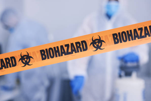 Professional Infectious Disease Decontamination technician working in Hamburg, PA